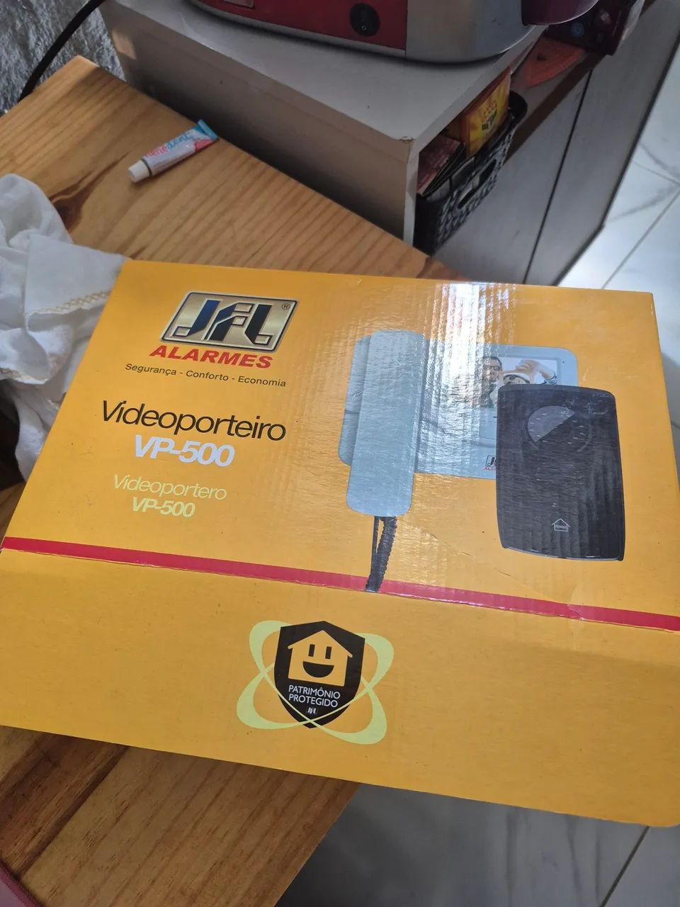 Videoporteiro (interfone com camera) campainha