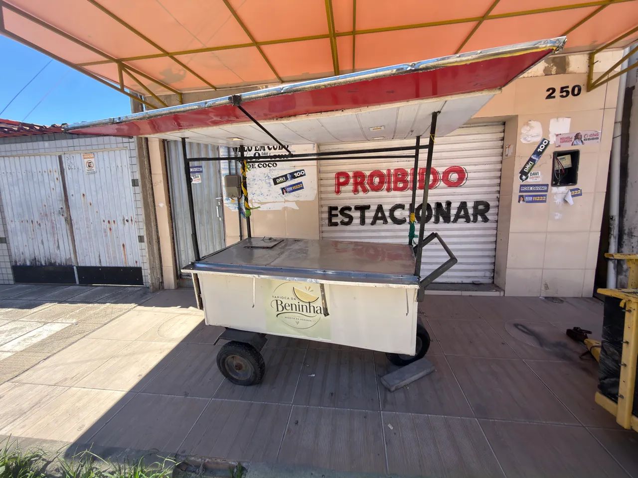 Carrinho para empreender 