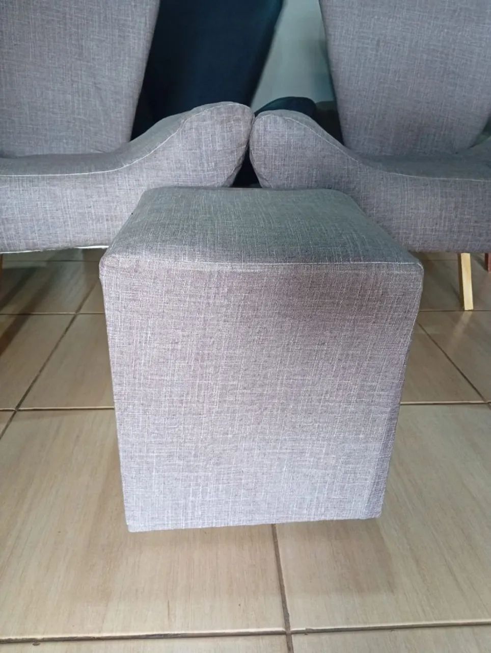 PROMOÇÃO KIT POLTRONA SUEDE 3 PEÇAS  - Foto 3