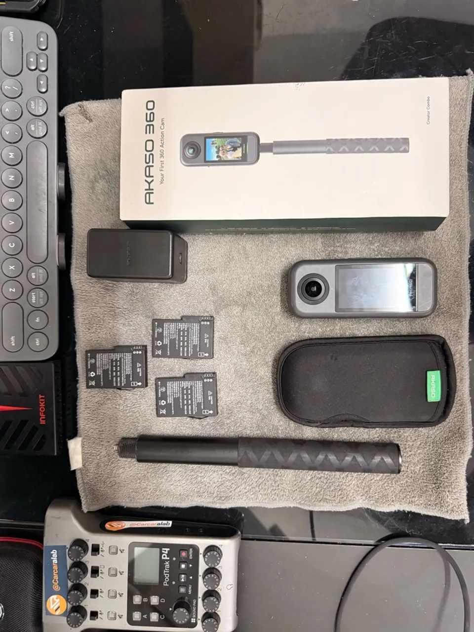 Câmera Akaso 360 action Cam (não é Gopro/instax ou dji) 