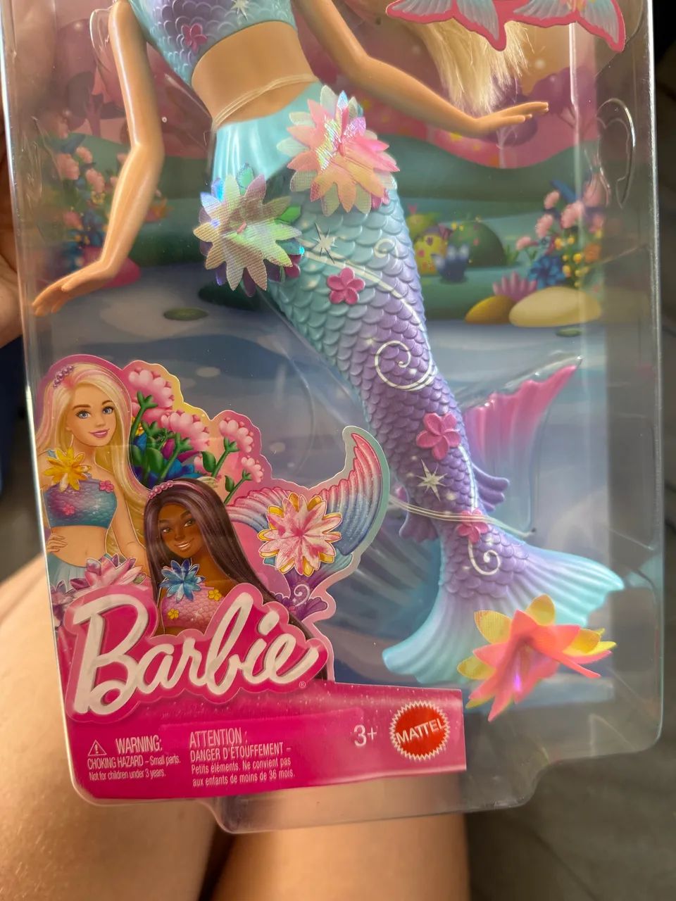 Barbie Flower Magic Mermaid Mattel Boneca Colecionável sereia - Foto 4