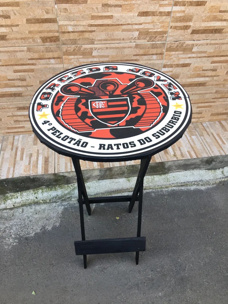 Mesa bistrô personalizada 