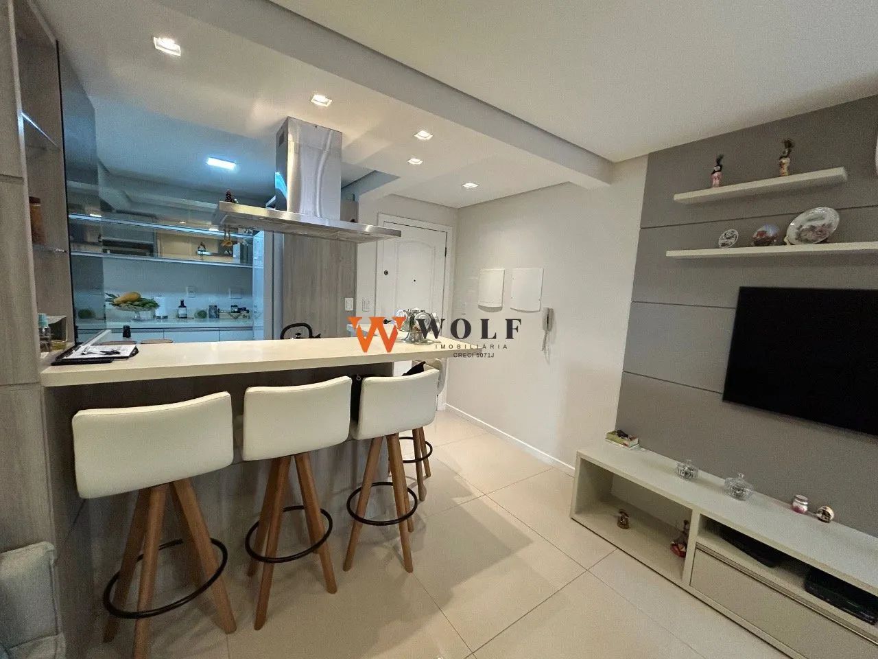 Apartamento à venda 3 dormitórios (1 suíte), 100% MOBILIADO com 90m2 - Balneário, Florianó - Foto 3