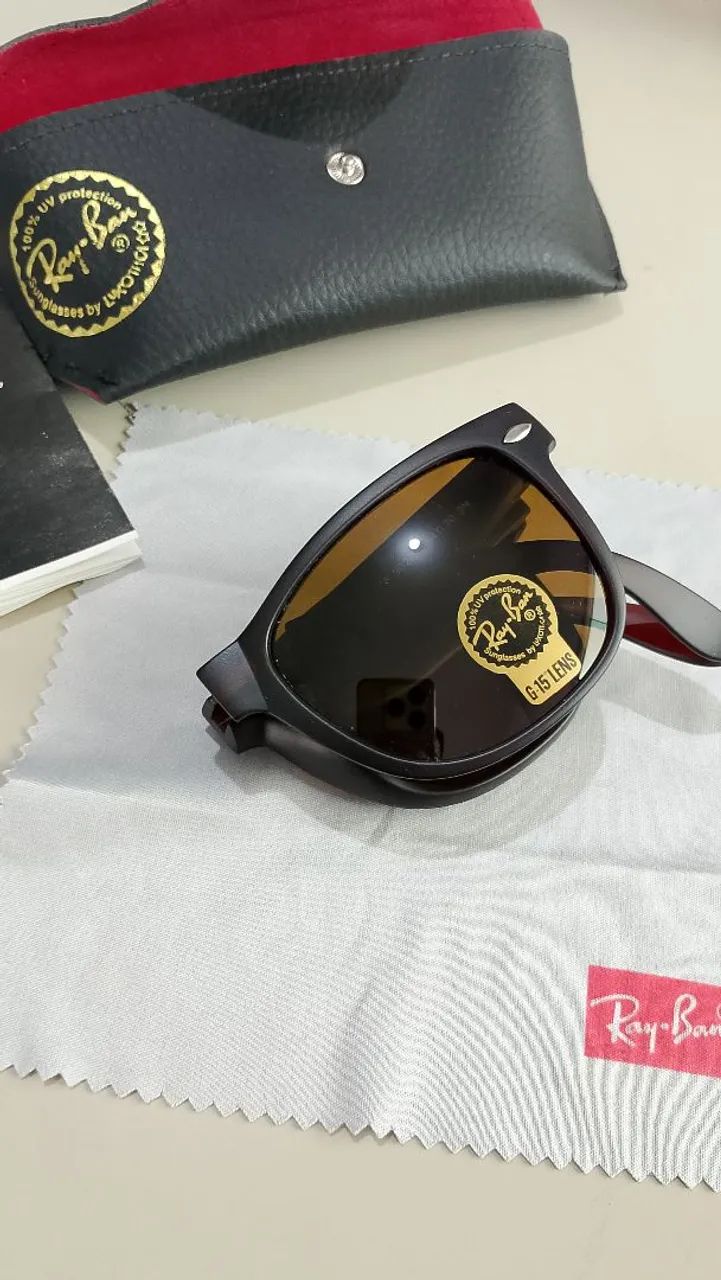 Óculos Ray-ban dobrável - Foto 4