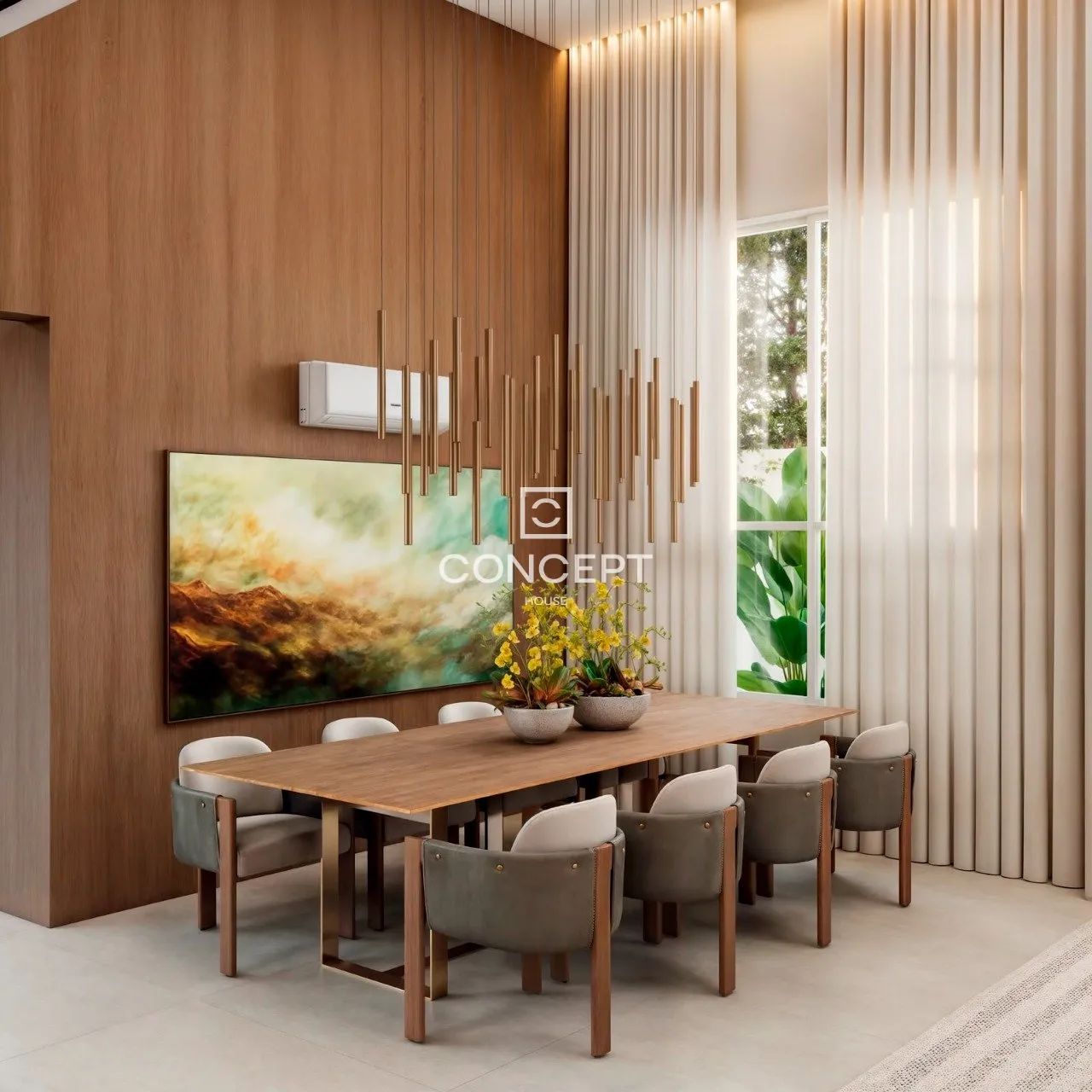 CASA TÉRREA NEOCLÁSSICA | CONDOMÍNIO FLORAIS DA MATA - Foto 5