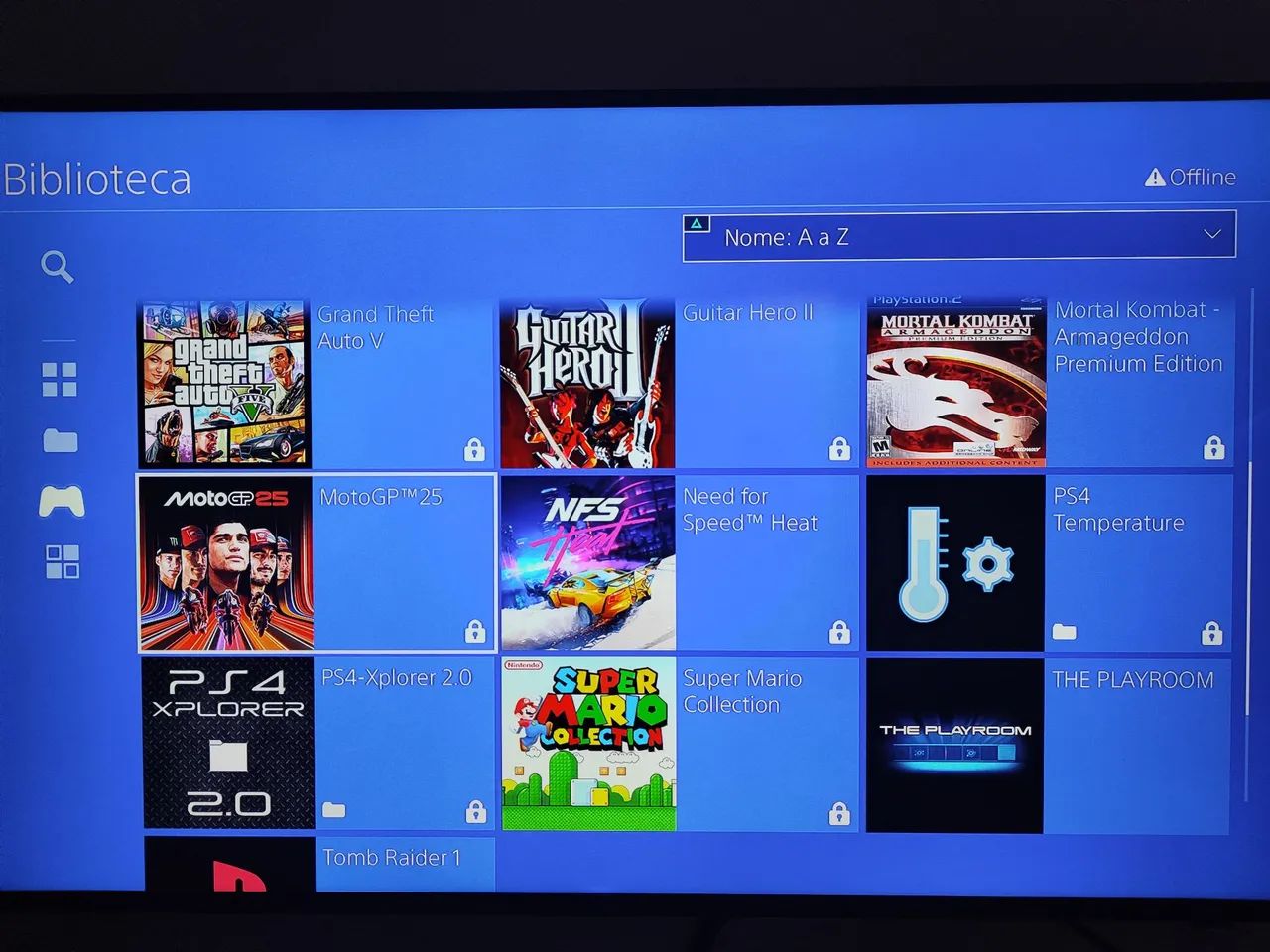 PS4 Slim Desbloquead0 com Jogos - Aceito envio  - Foto 3