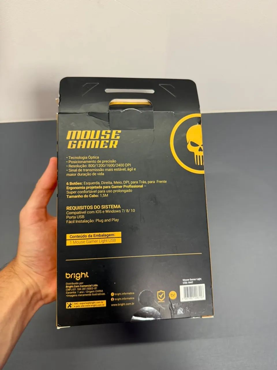 Mouse gamer Bright Light - Foto 2