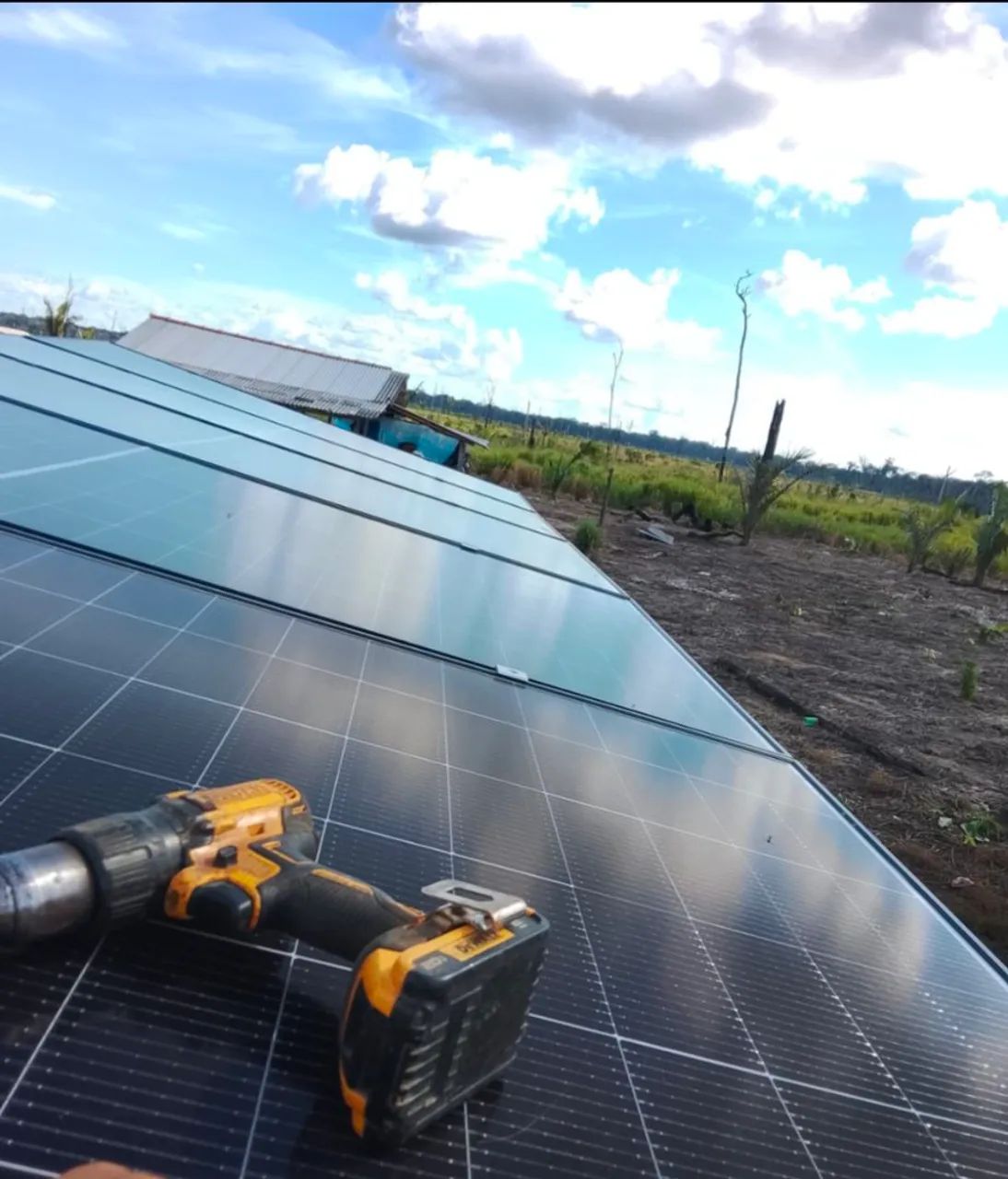 Kit energia solar off grid sitio fazenda  - Foto 3