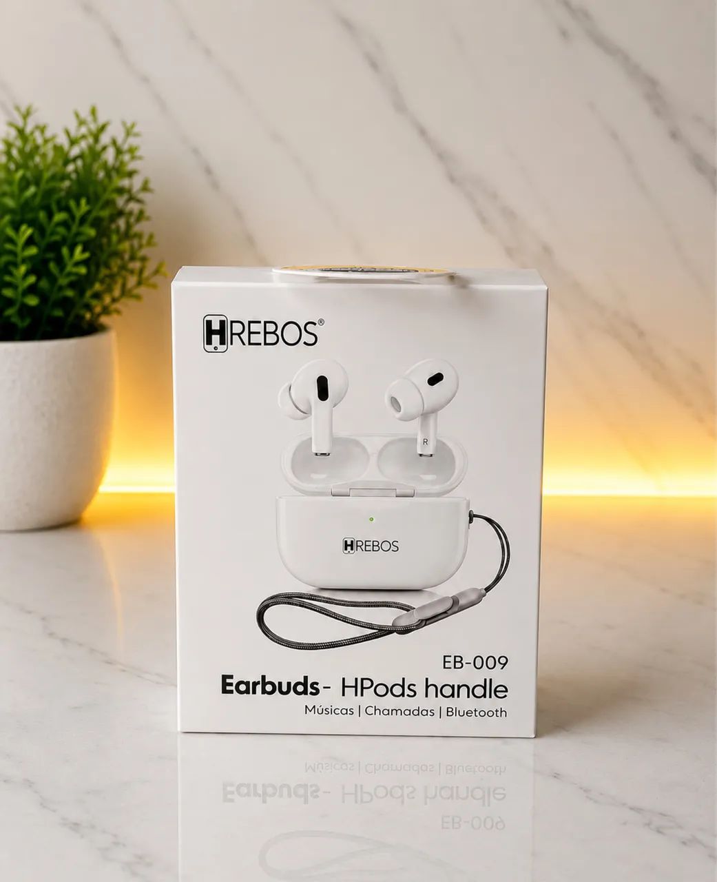 Fone Bluetooth HRebos premium 