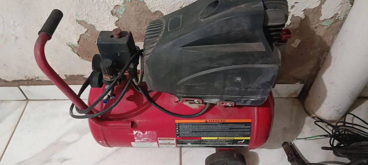 Máquina de solda e compressor  - Foto 2