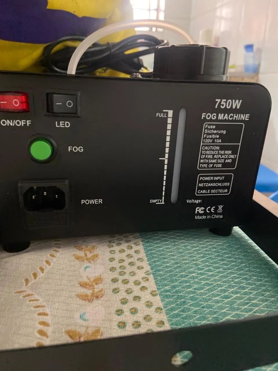 Máquina de luz e fumaça  - Foto 3