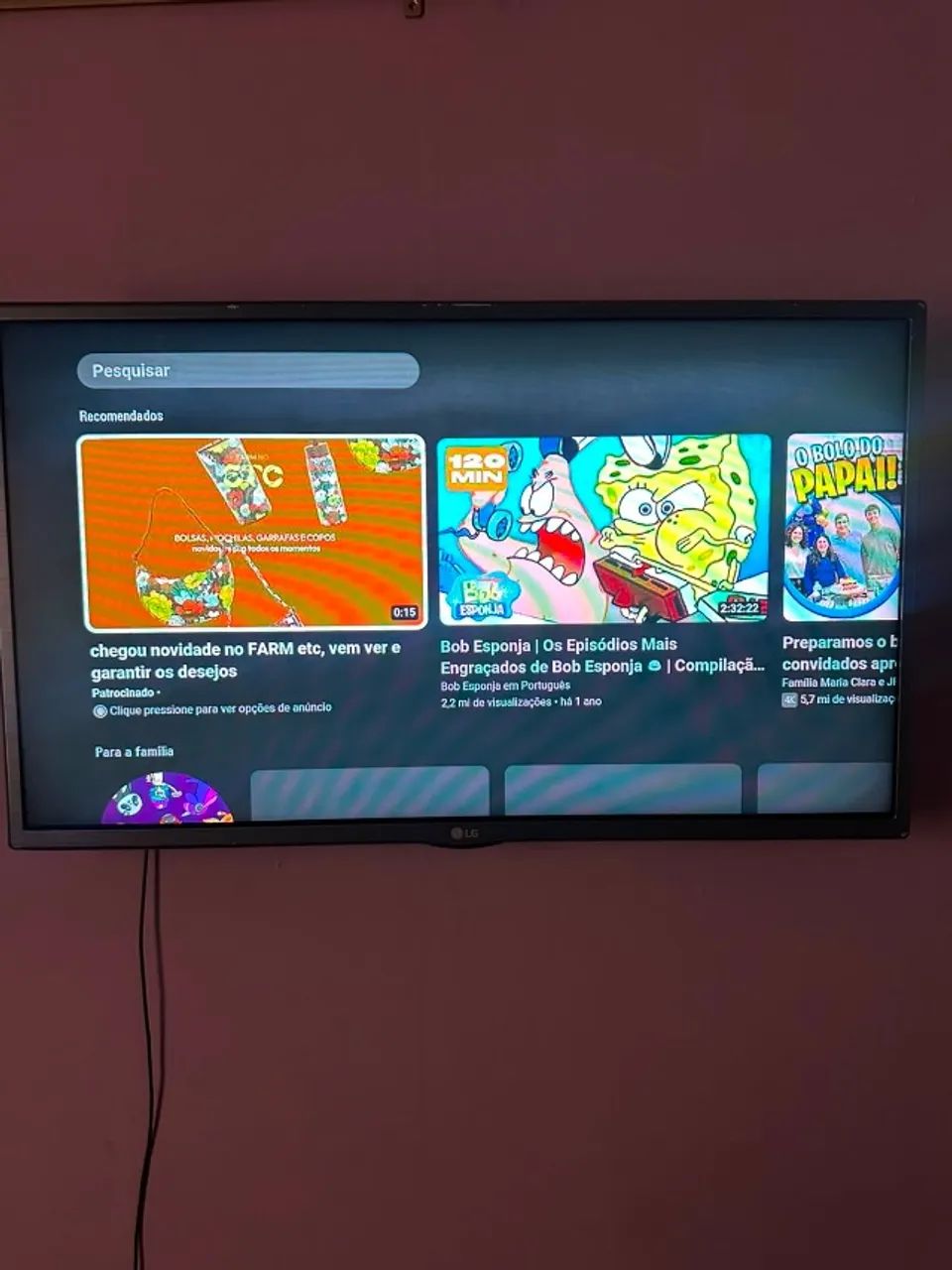 TV SMART 32 POLEGADAS LG