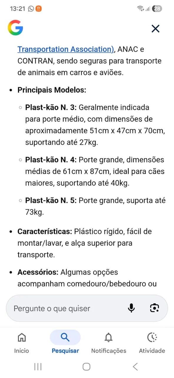 Caixa de transporte PET padrão ANAC - Foto 5