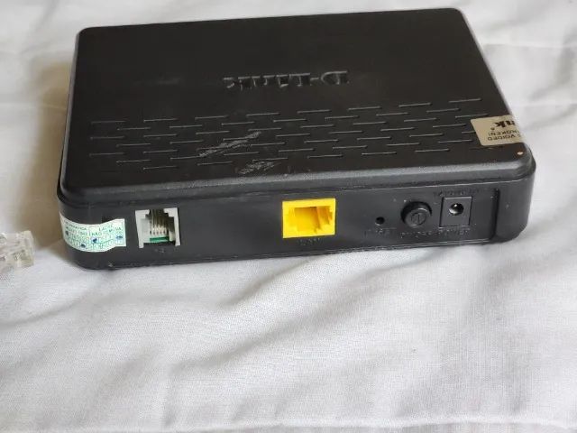 Modem Roteador D-Link DSL-500B  antigo simples com uma Lan RJ45 e Wan ADSL - Foto 5