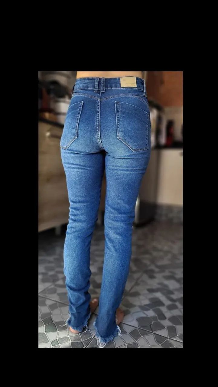 Calça Jeans Skinny tam. 36 - Foto 2