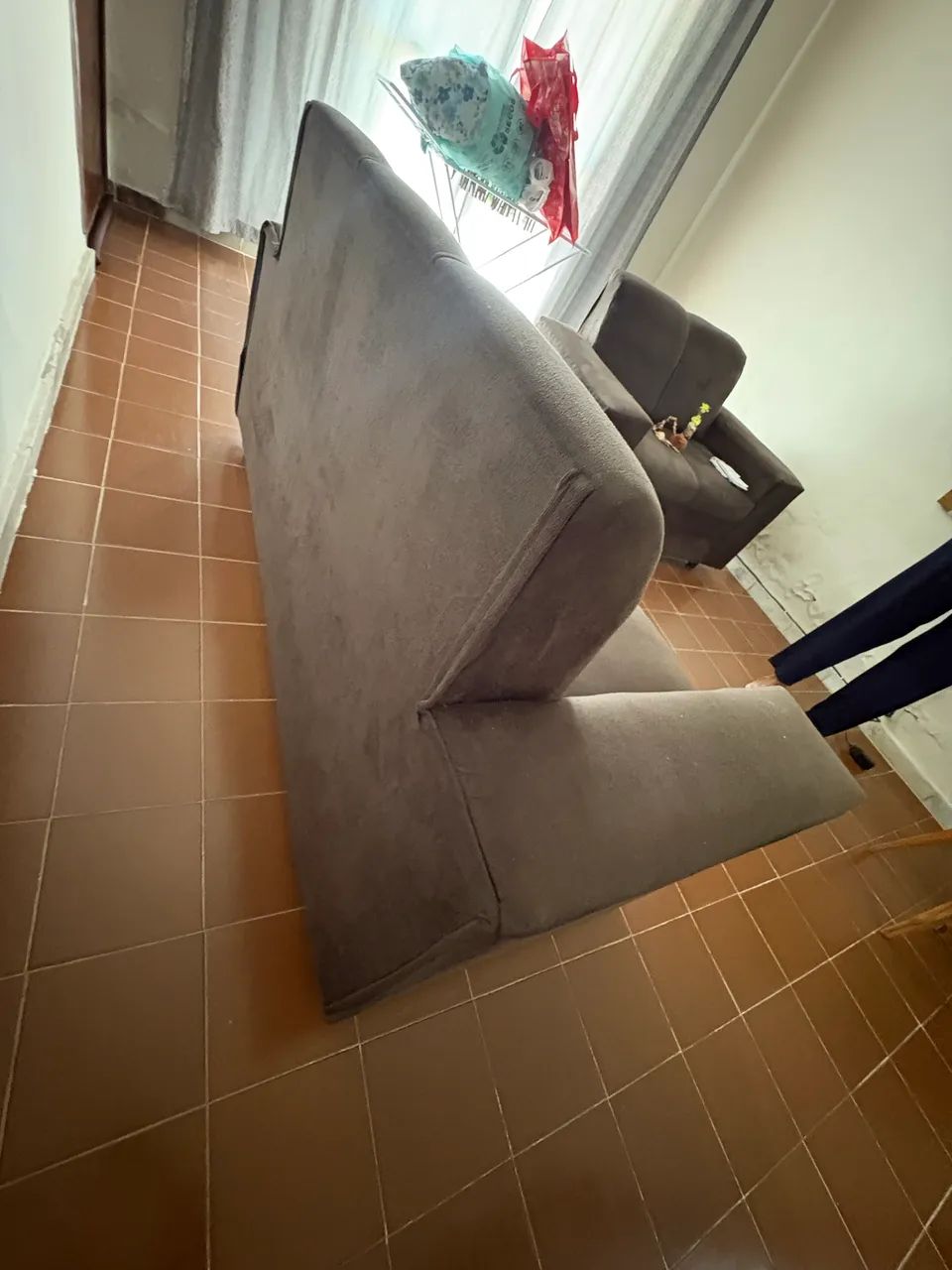 Conjunto de Sofás 2 e 3 Lugares - Usado - Foto 4