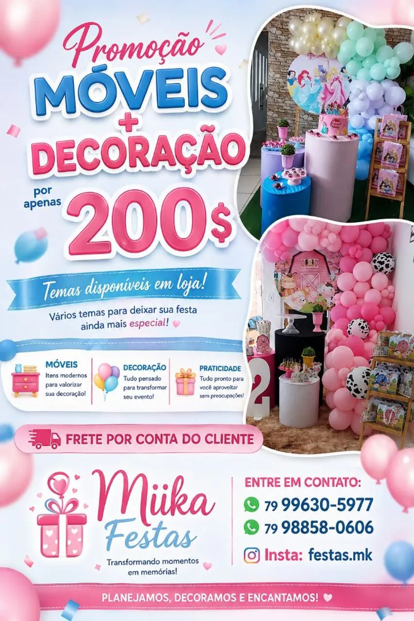 Decoracao de festa