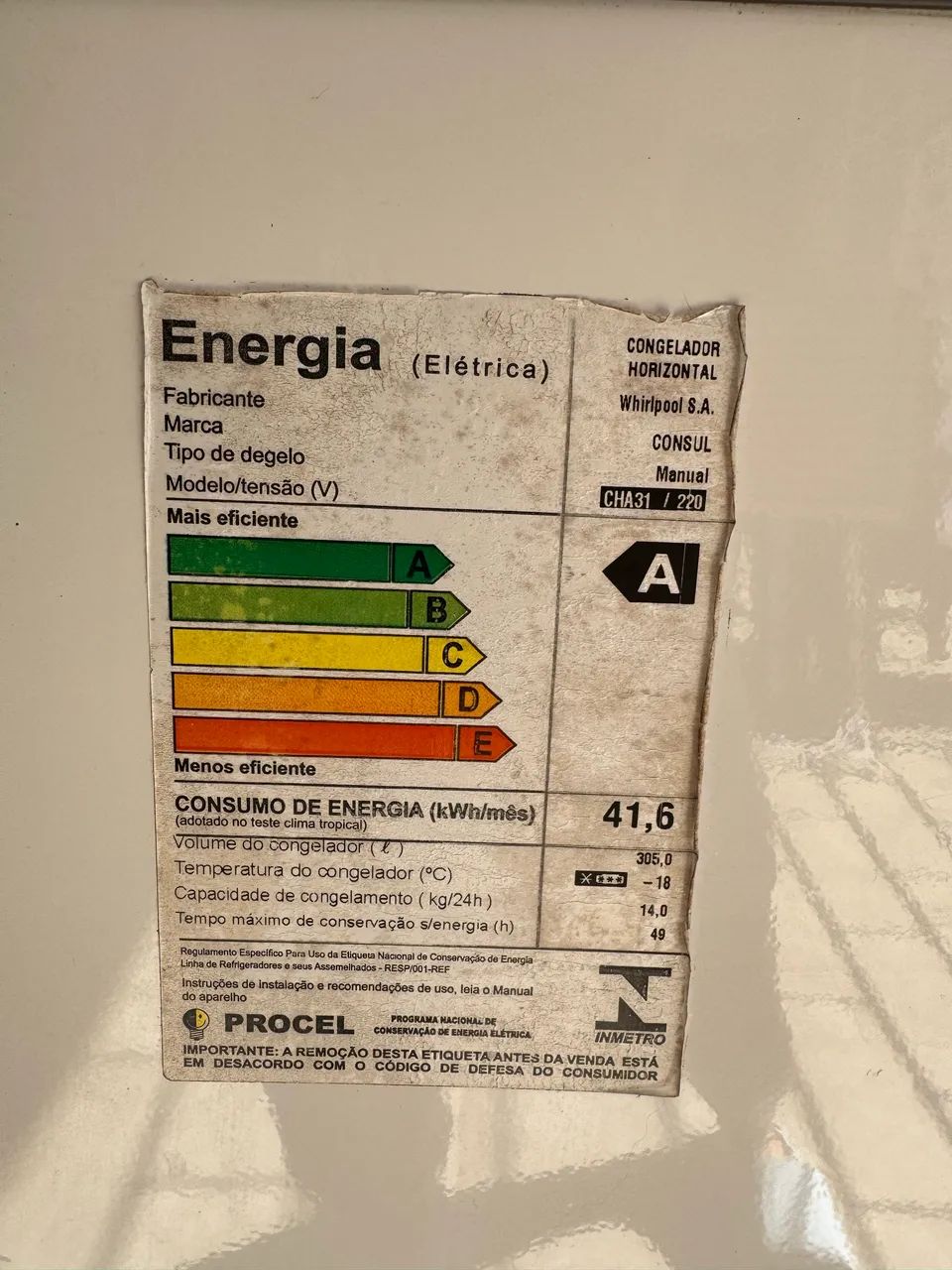 Freezer Consul horizontal 305 litros - Foto 3