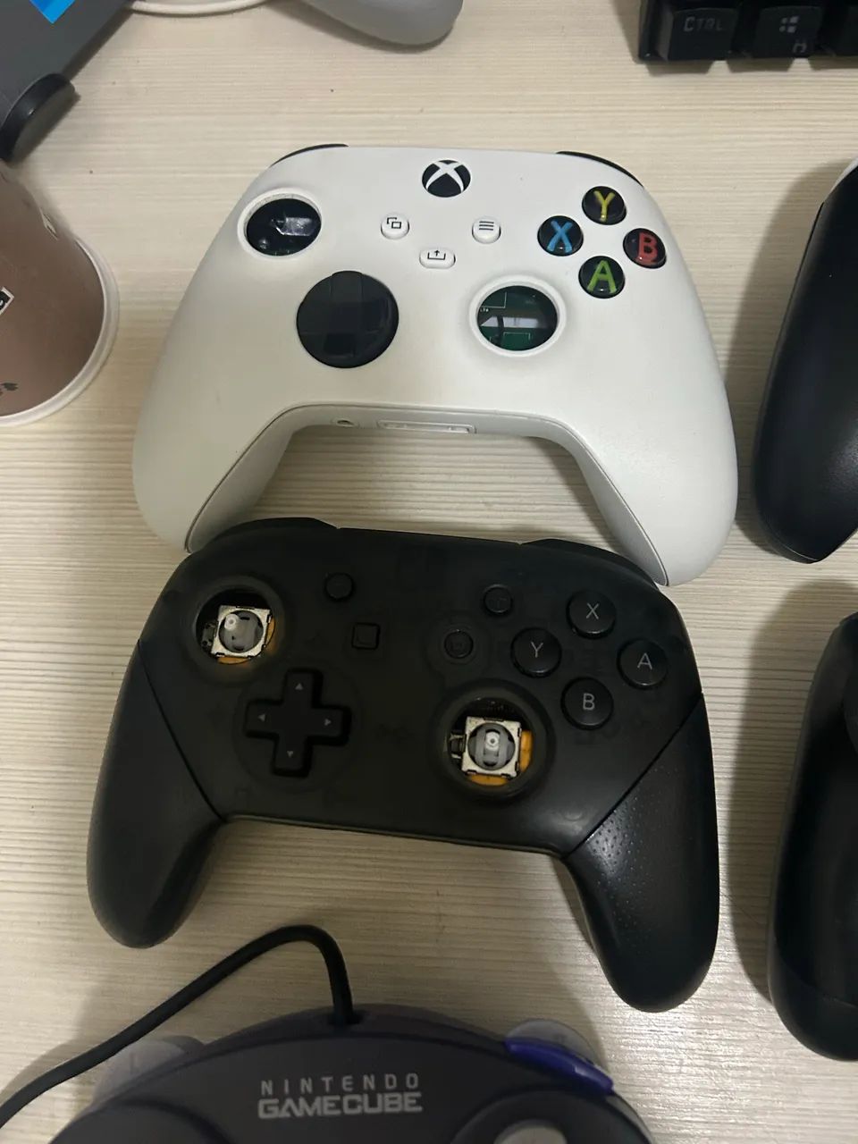Lote controles com defeito 