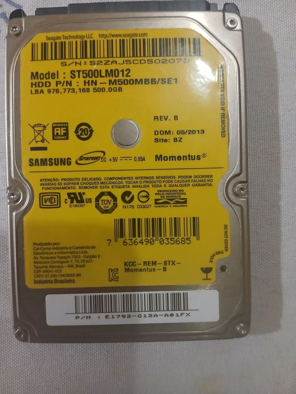 Vendo Hd e SSD 