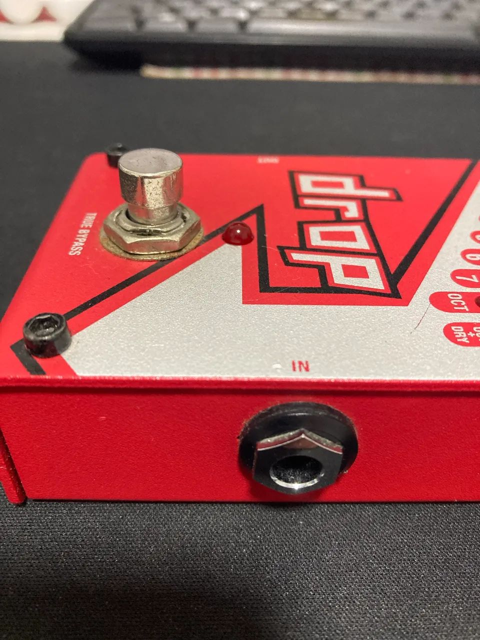 Pedal de efeito DigiTech drop vermelho - Foto 4