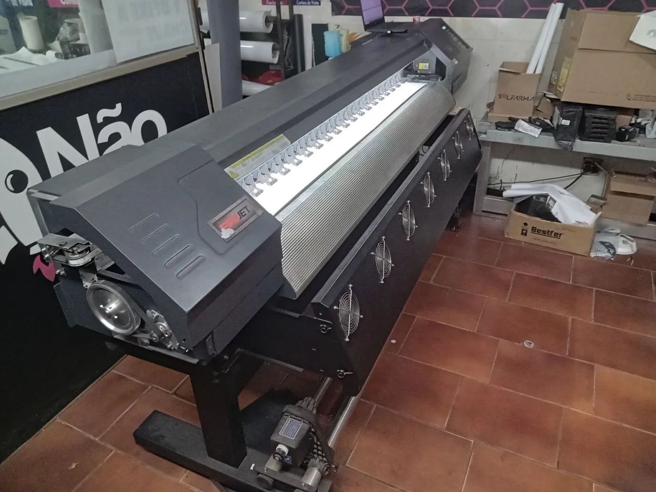 Vendo URGENTE Plotter para impressão de LONAS e ADESIVOS VINIL
