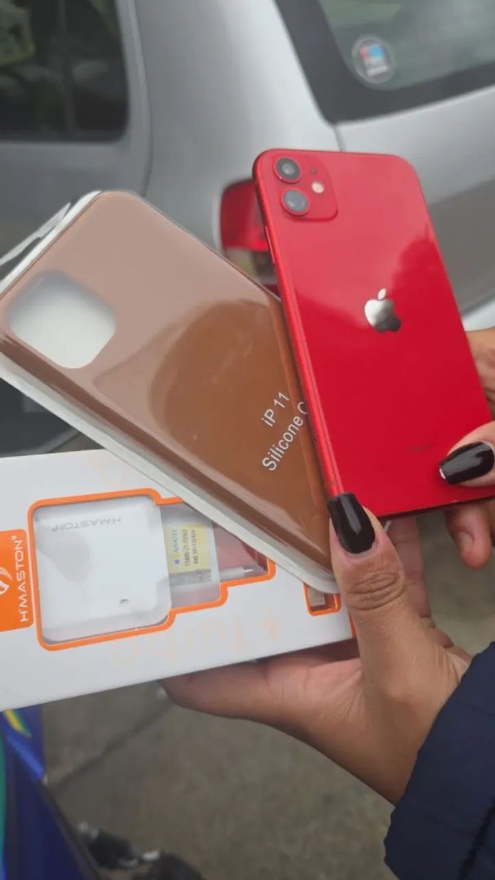 Iphone11 64gb red funcionando perfeitamente  - Foto 2