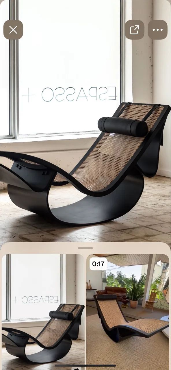 Poltrona CHAISE Longe Rio Oscar Niemeyer 