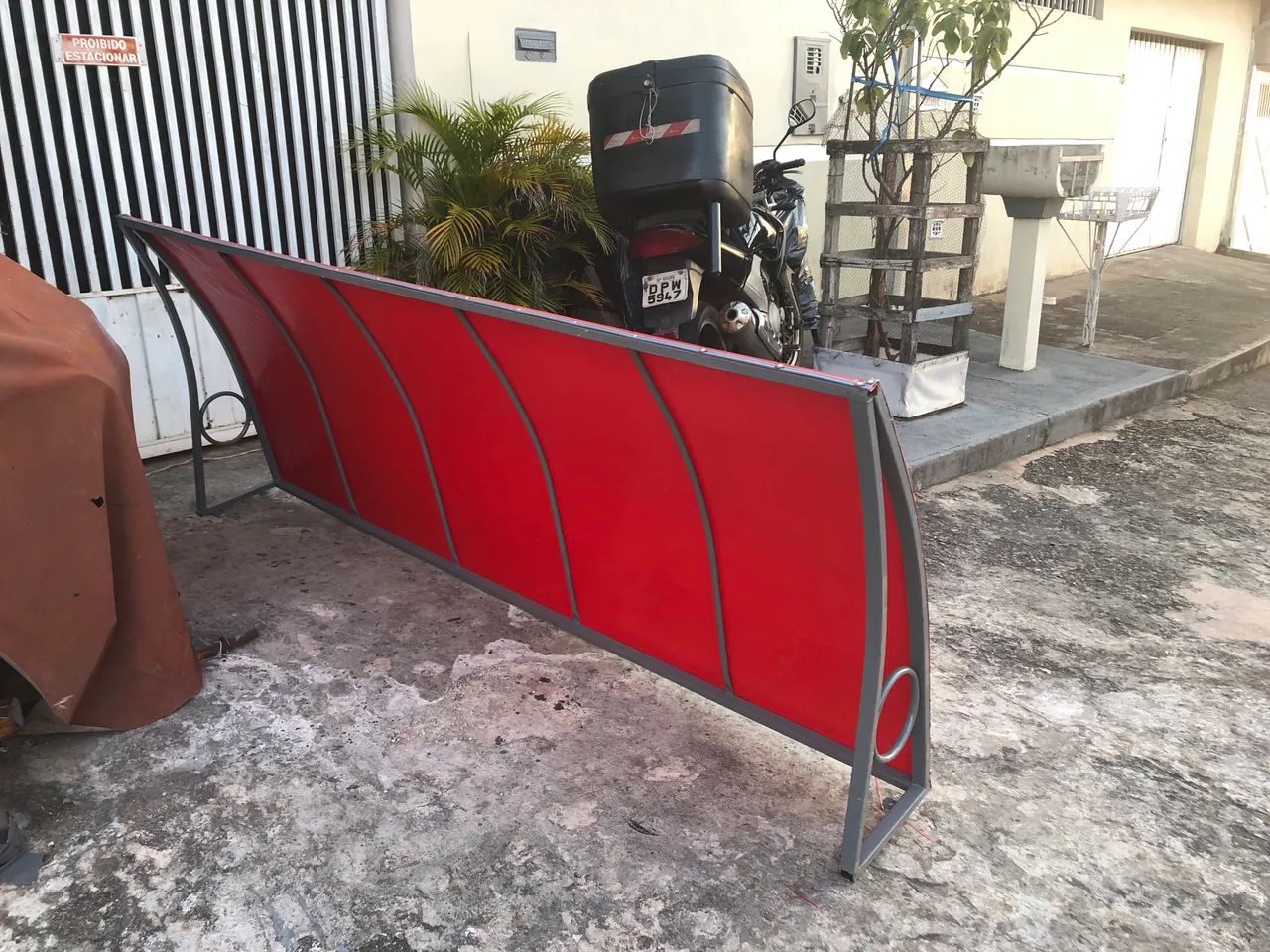 Toldo vermelho Bauru  - Foto 2