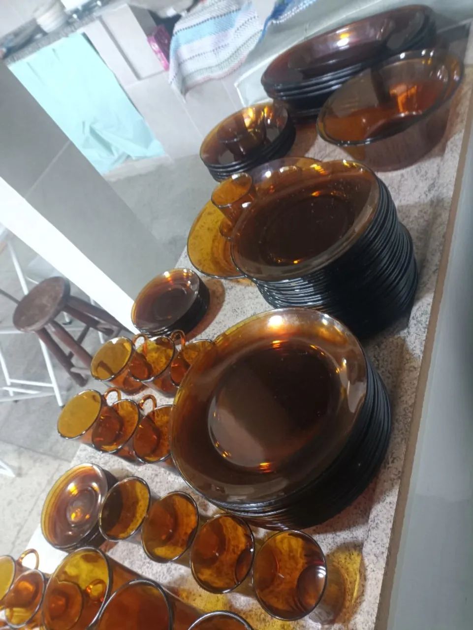 Aparelho de jantar Duralex 92 peças - Foto 3