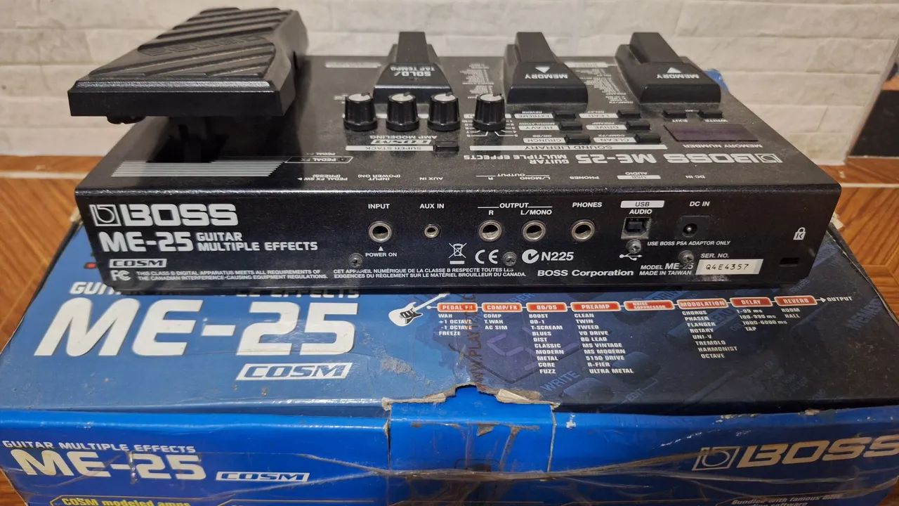 Pedaleira Boss ME 25 - Foto 5