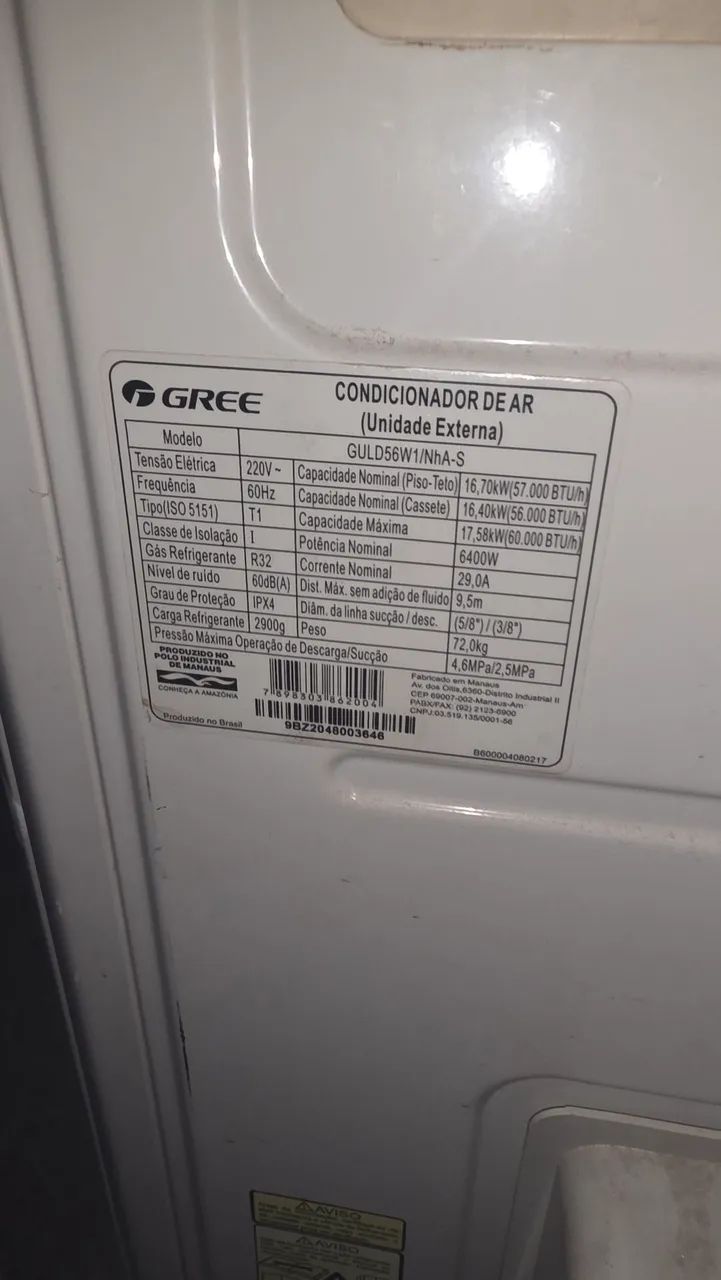 SPLIT INVERTER GREE - 06 CONJUNTOS - Foto 3