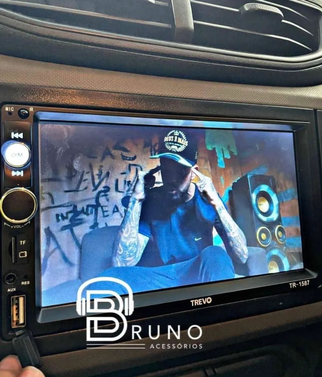 Central Multimídia mp5 Bluetooth 7 polegadas  - Foto 4