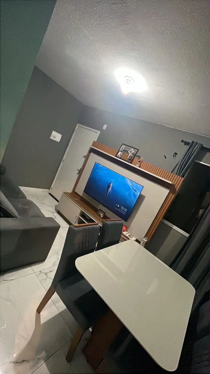 Apartamento dois dormitórios piscina caguacú  - Foto 4