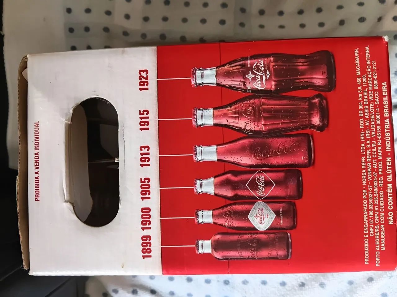Garrafas da Coca cola antigas 