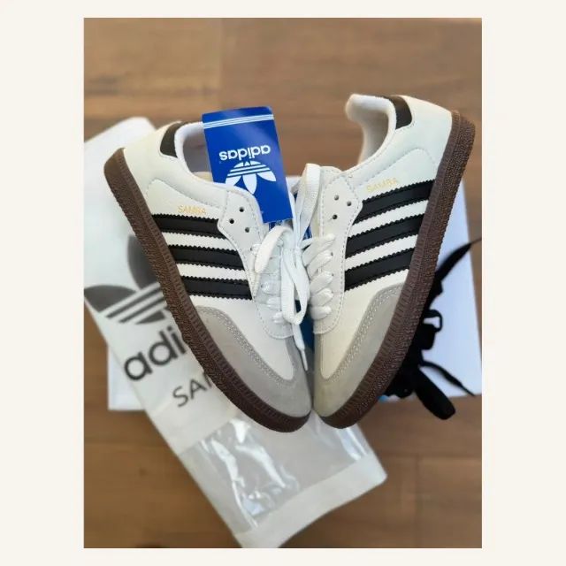 Adidas Samba OG Branco Tam 34 ao 39