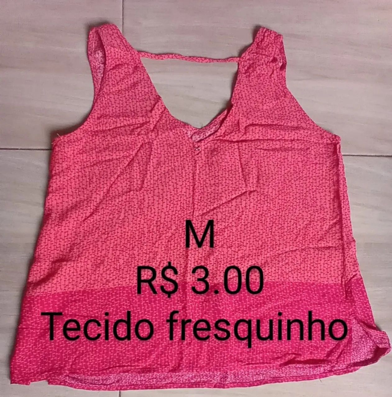 Lote blusa feminina Tam: M . - Foto 4