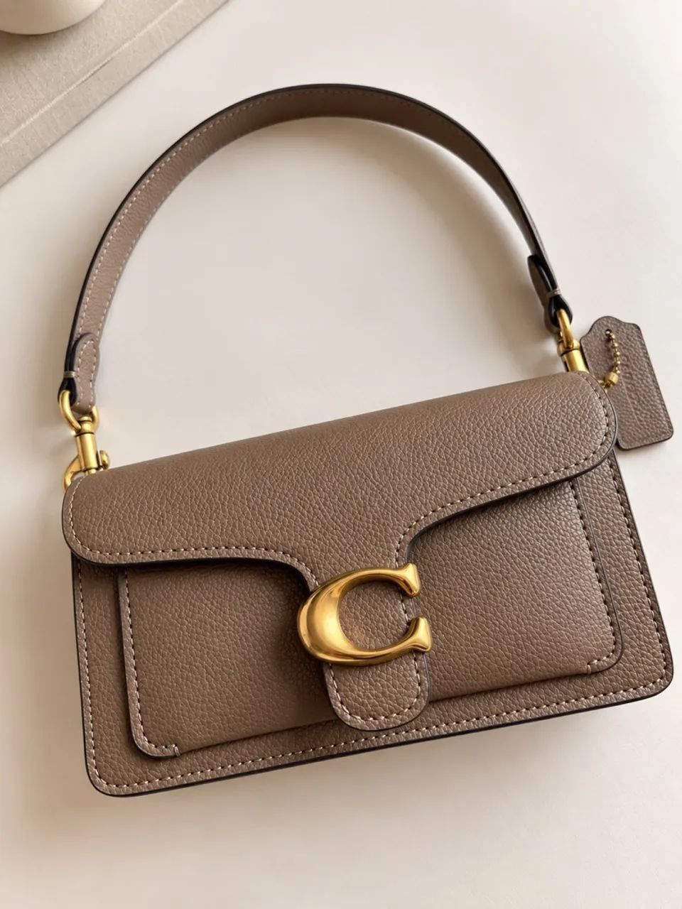 Bolsa Coach Tabby 20 Marrom