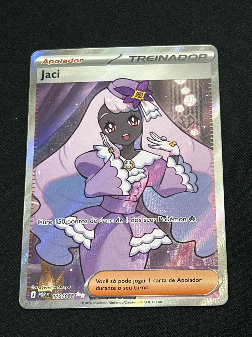Carta Pokémon treinador apoiador Jaci - Foto 2
