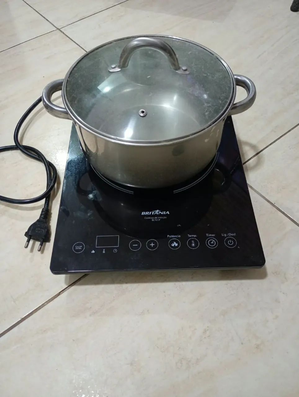 Fogão de indução com 4 panelas  - Foto 2