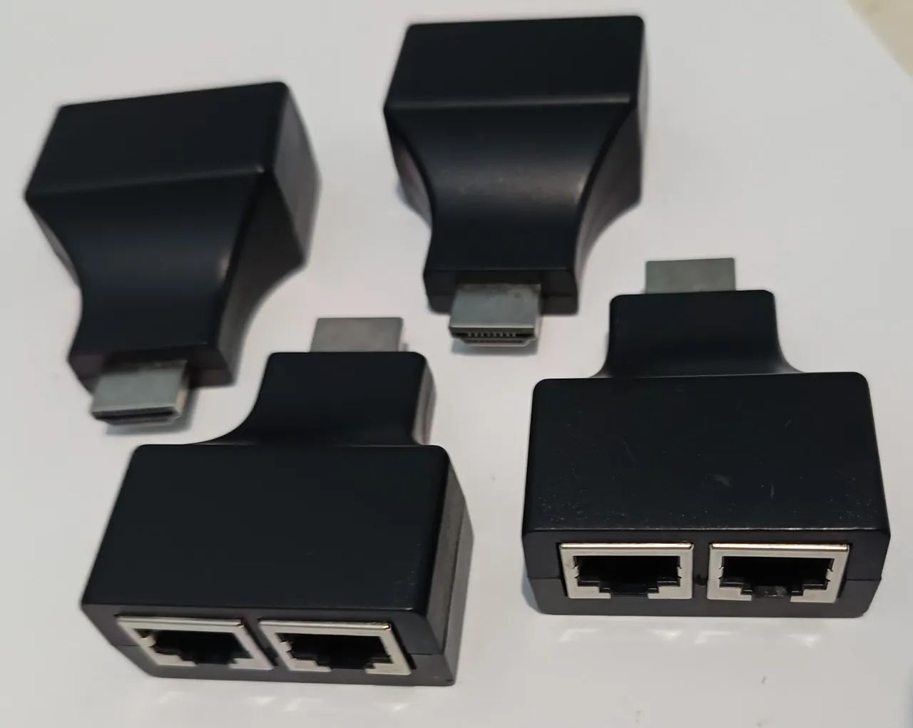 VENDO - (Dois PARES) Extensor HDMI Duplo RJ45 - Transmissor De Vídeo Full HD - R$ 20,00