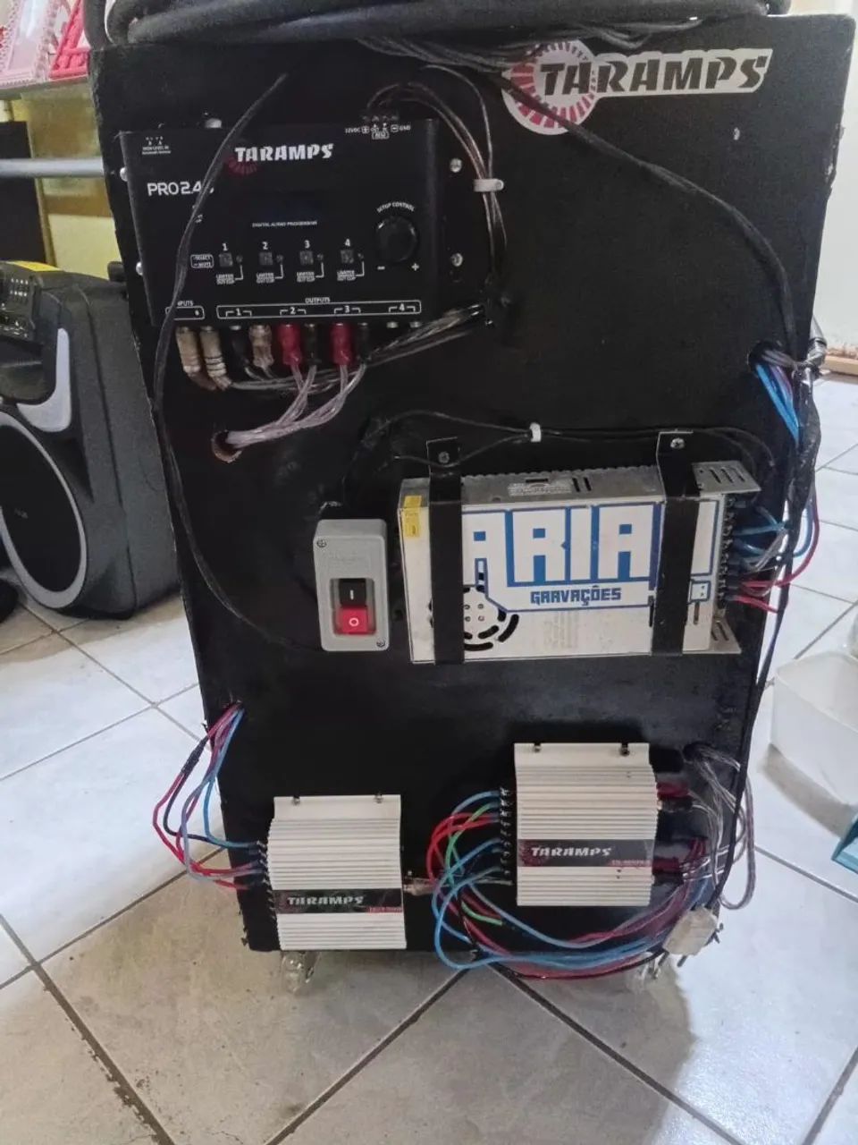 Caixa de som bobzinha com mesa de som  - Foto 5