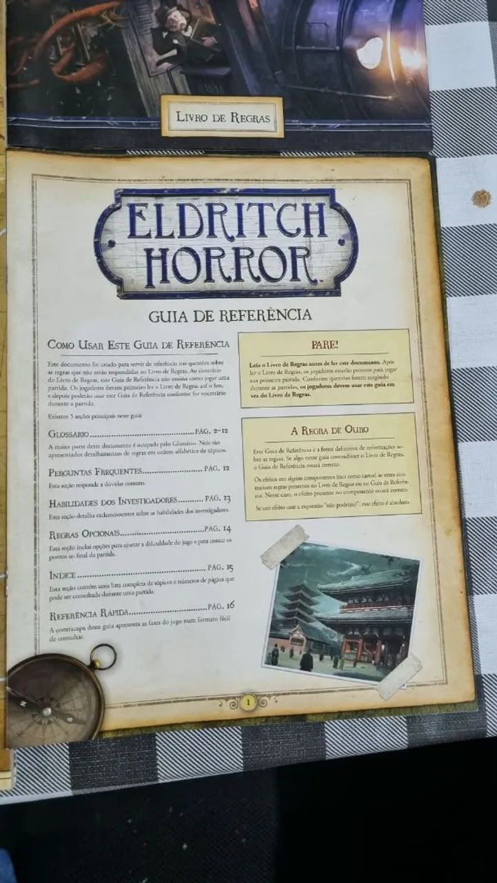 ELDRITCH HORROR  EDIÇÃO EM PORTUGUÊS - Foto 4