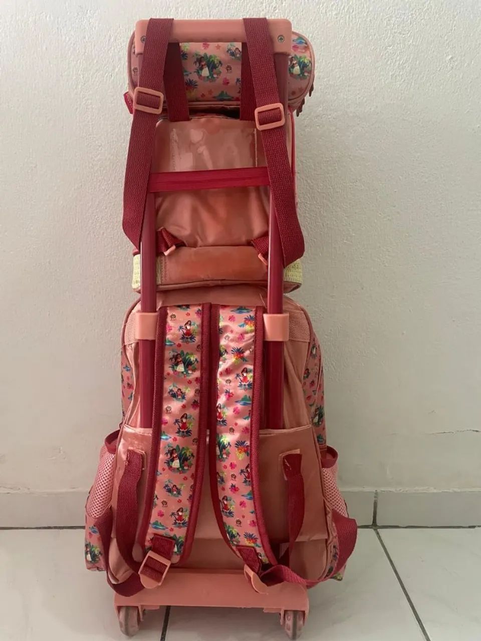 Kit Mochila escolar Moana - Foto 5