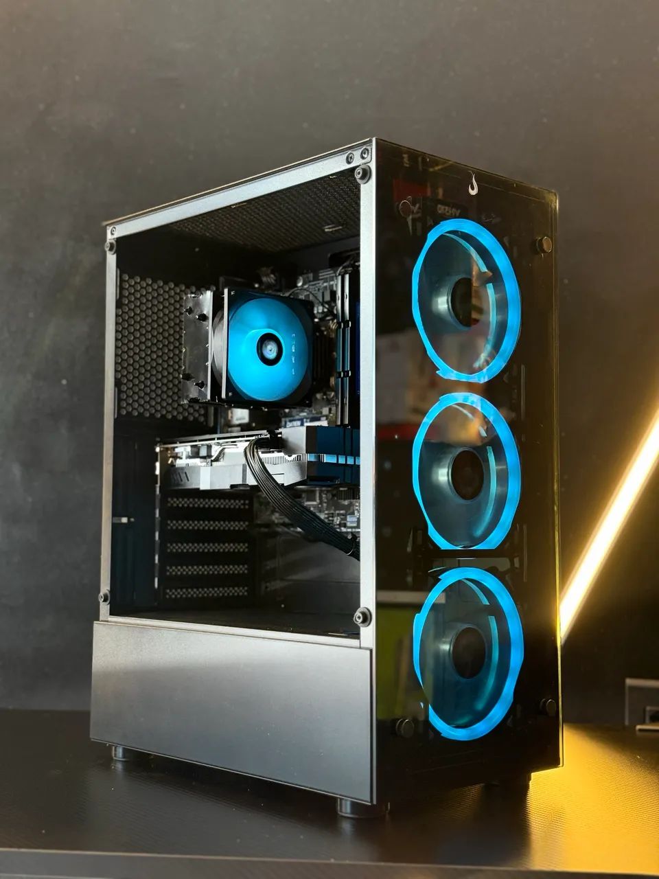 PC Gamer i5 10400F + RX580 + 16GB RAM - Foto 4