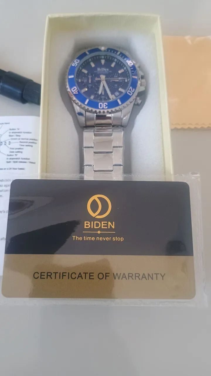 Relógio Masculino Biden  - Foto 3