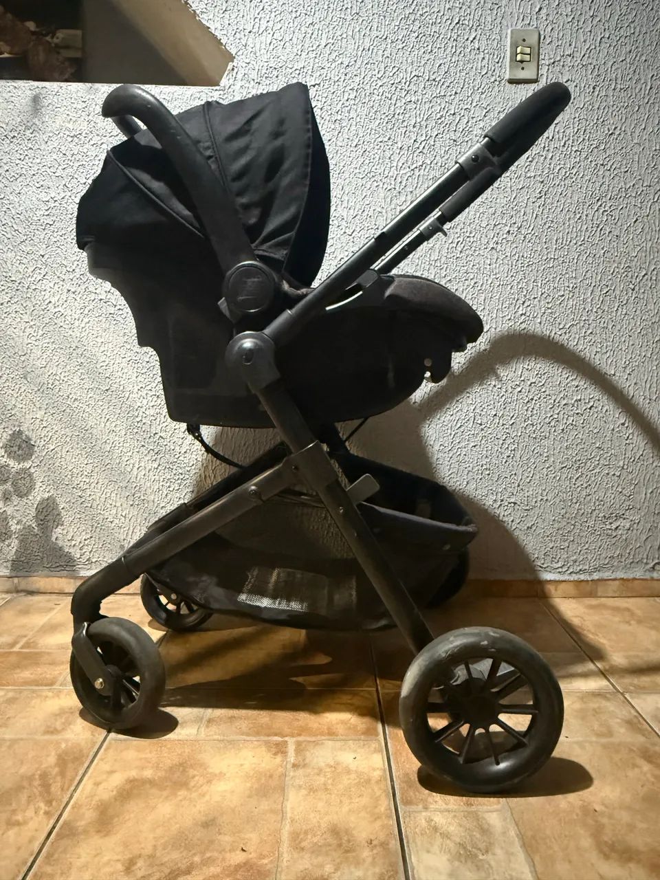 Carrimbo de bebê e bebê conforto com base - Foto 4