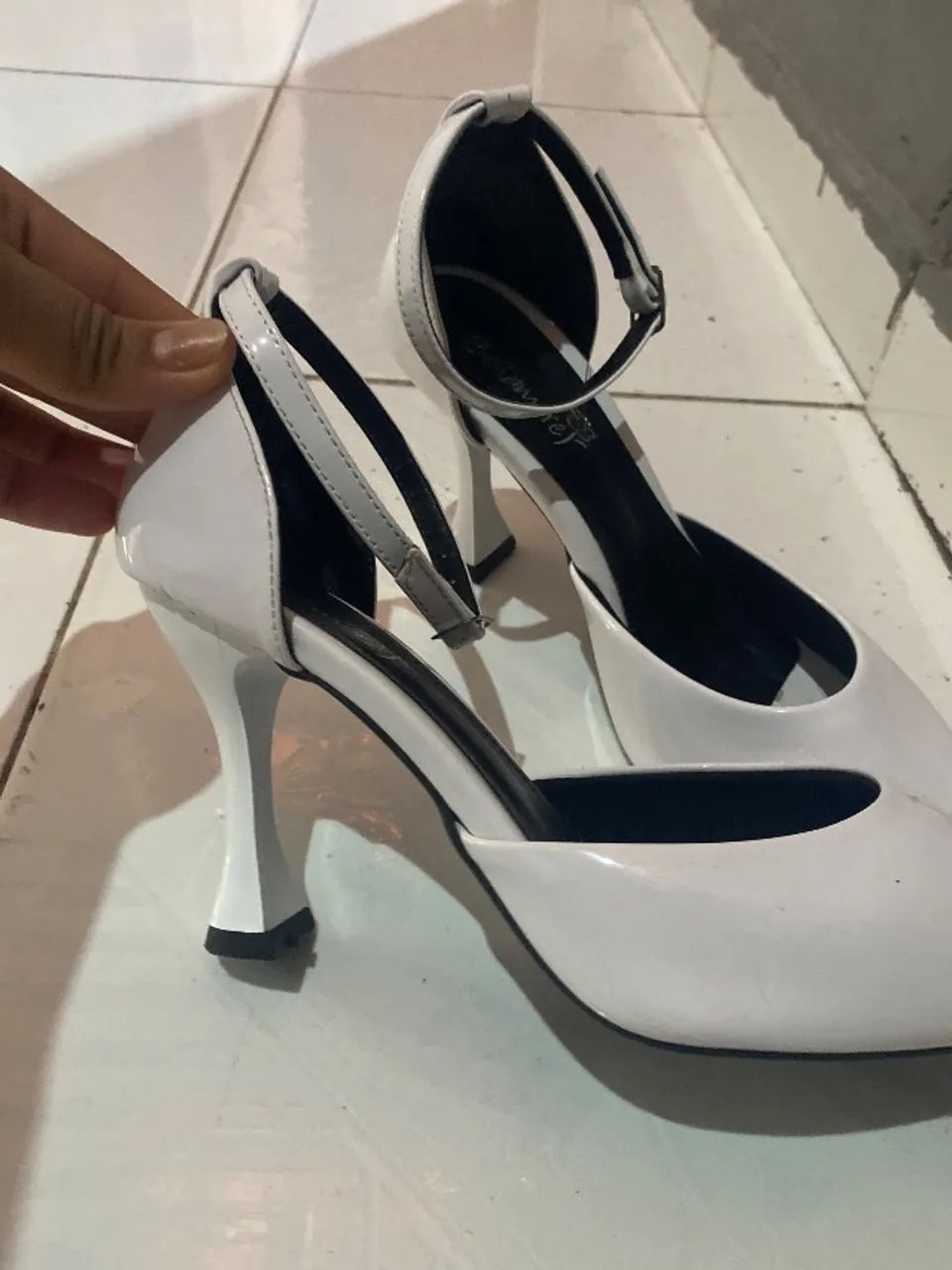 Scarpin branco  - Foto 3