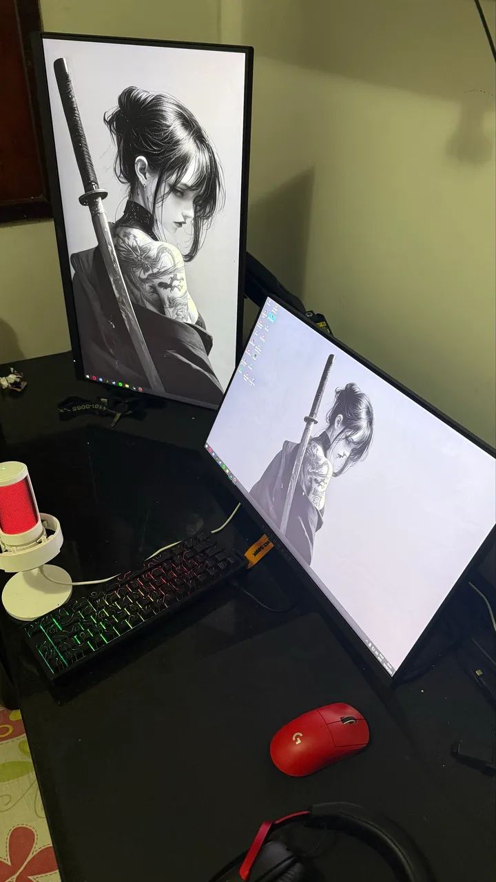 VENDO SETUP COMPLETO GAMER | 2 MONITORES + PERIFÉRICOS PREMIUM - Foto 2