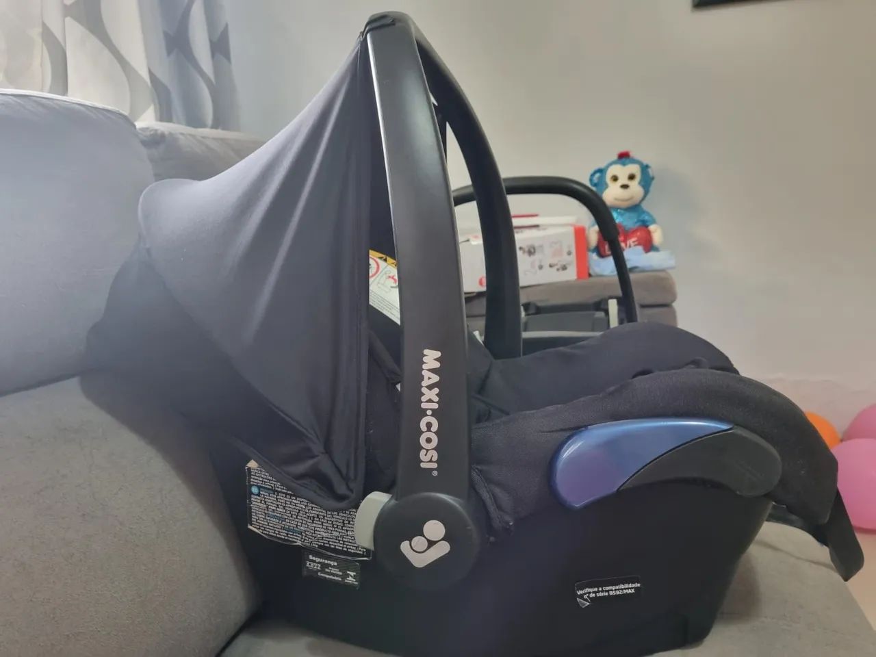 Bebe Conforto Maxi Cosi com base de cinto. - Foto 3
